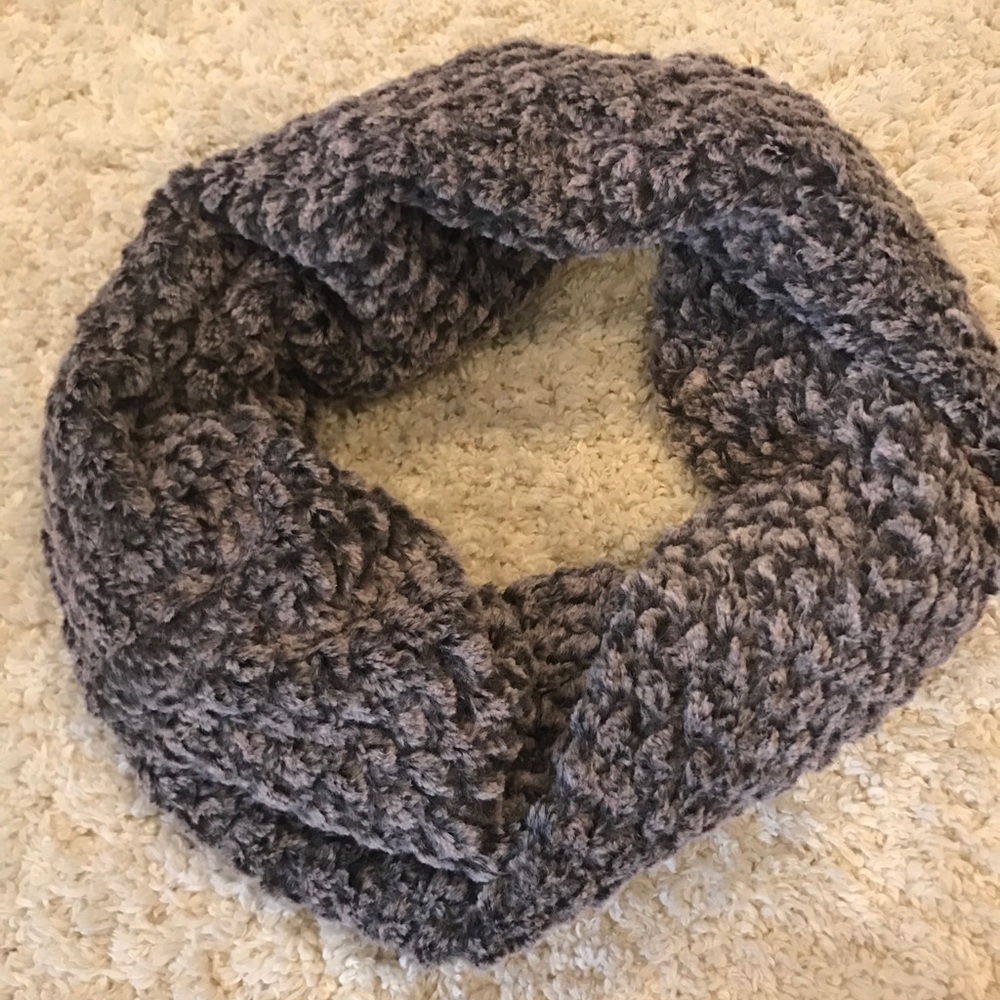 Super soft fleece infinity scarf